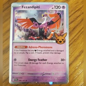 Fezandipiti Pokemon Card